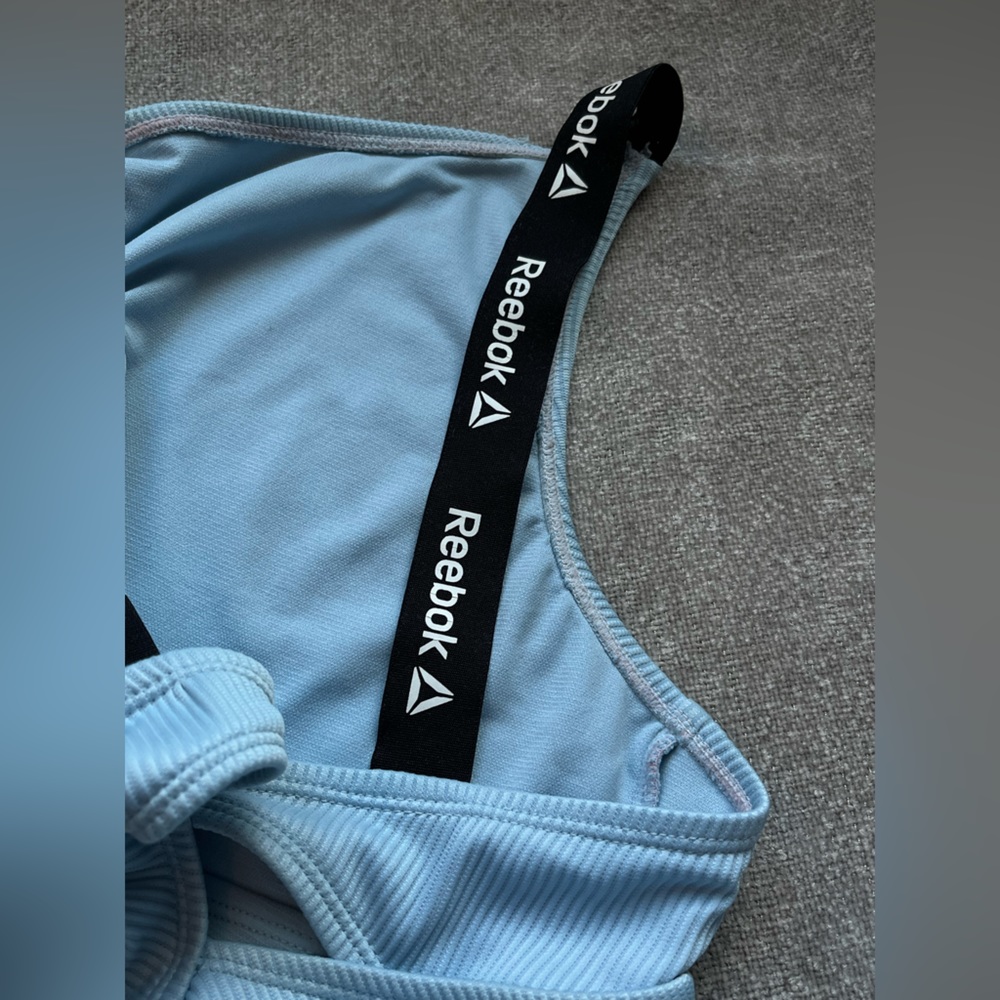 — 2/$5 — Reebok Drawstring Cutout One-Piece Racerback Swimsuit - Picture 5 of 16